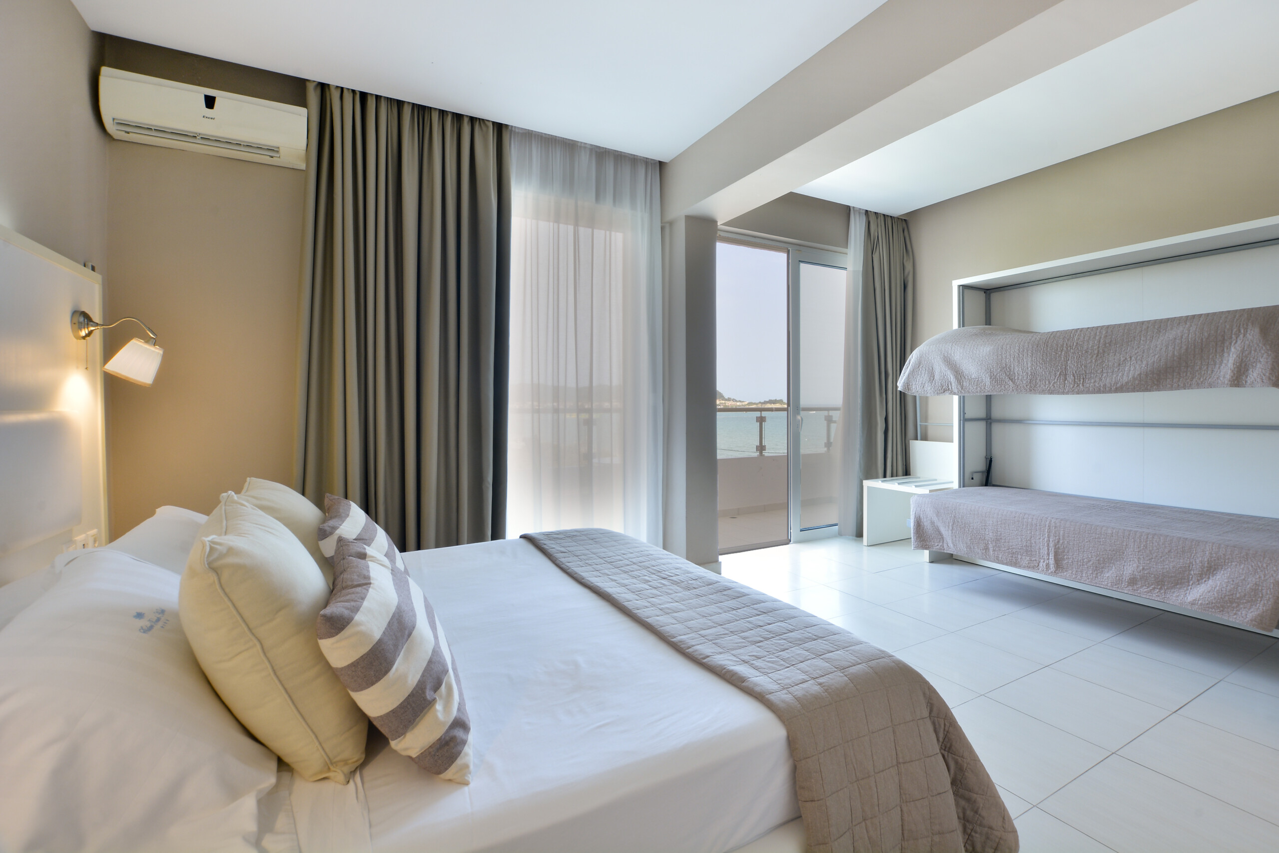 Triple Room with Side Sea View