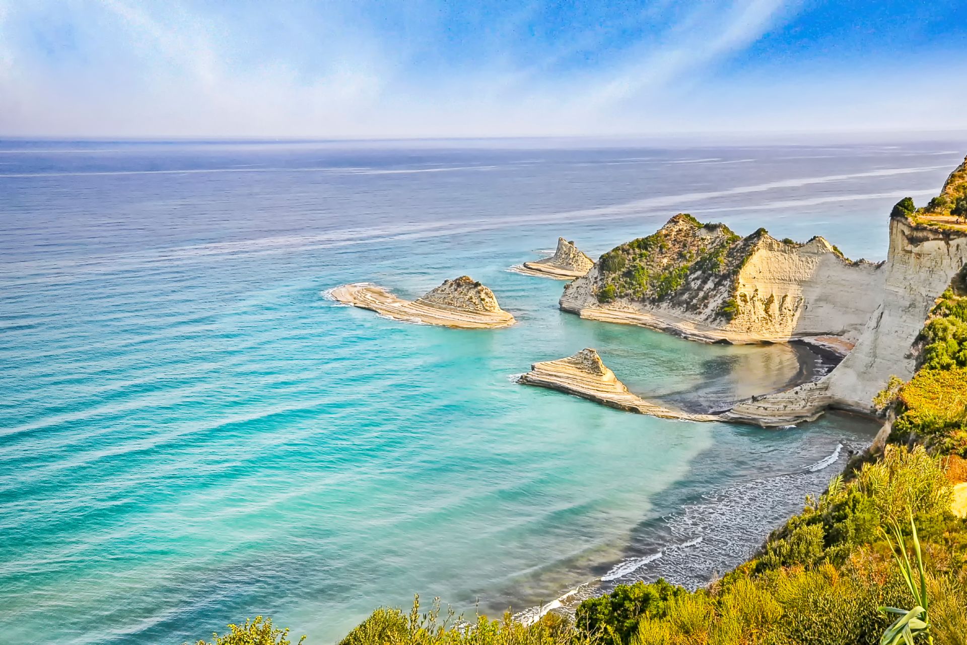 visit sidari corfu